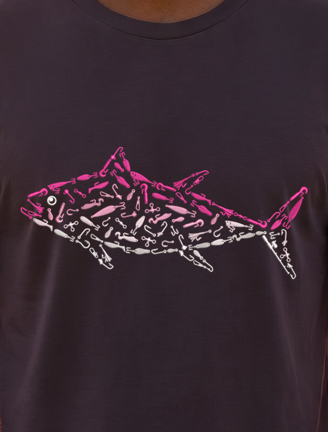 Premium Signature Tee - Pink Tuna