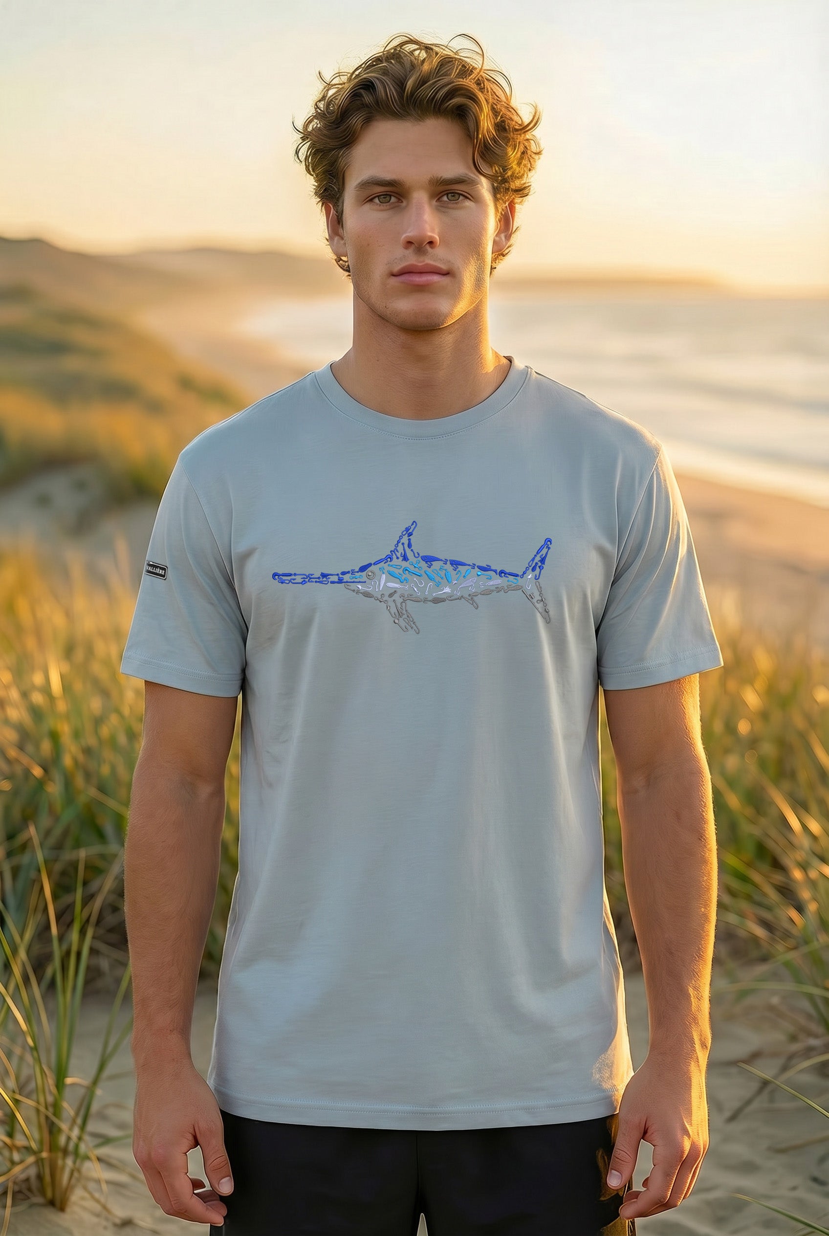 Premium Signature Tee - Swordfish