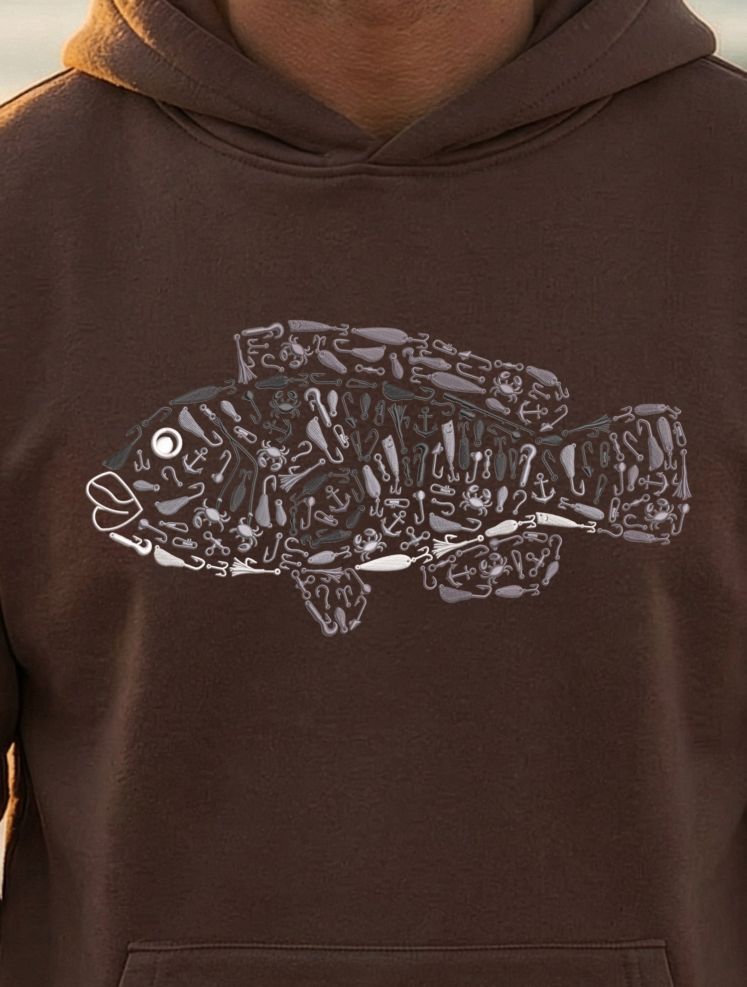 Premium Embroidered Tautog Hoodie