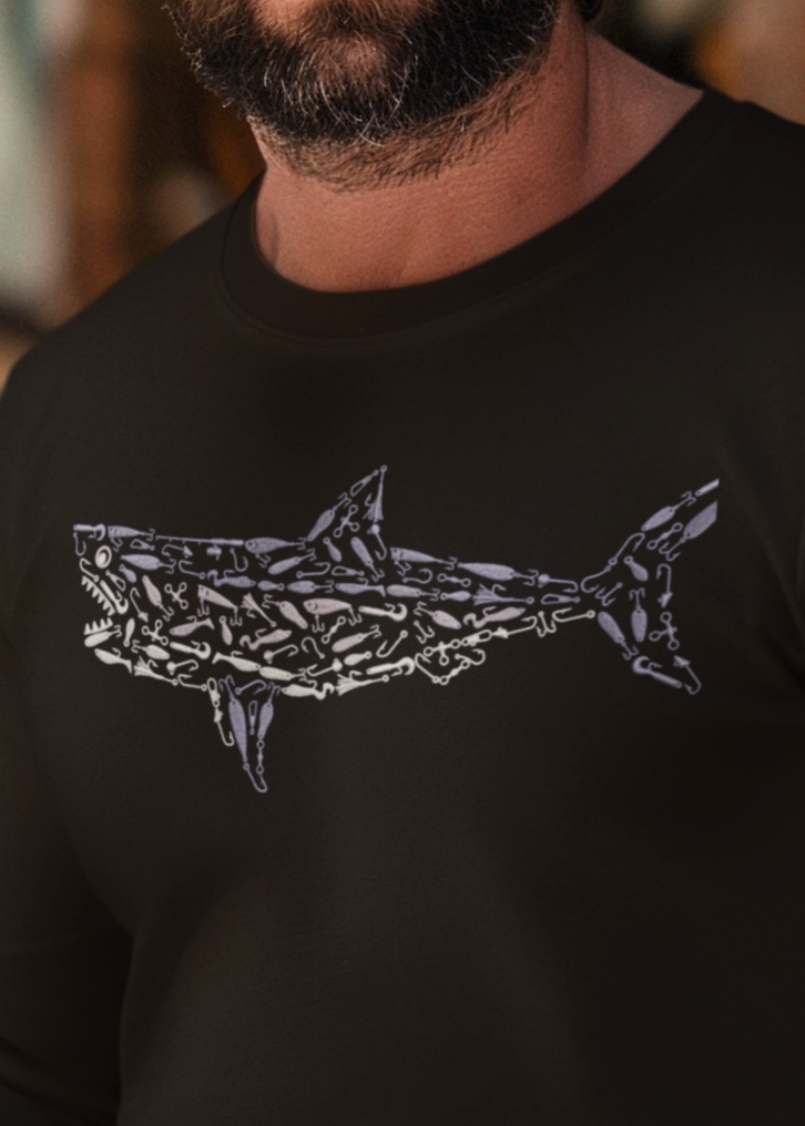 PREMIUM GREAT WHITE L/S TEE