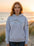 Premium Embroidered Dolphin Relaxed Hoodie