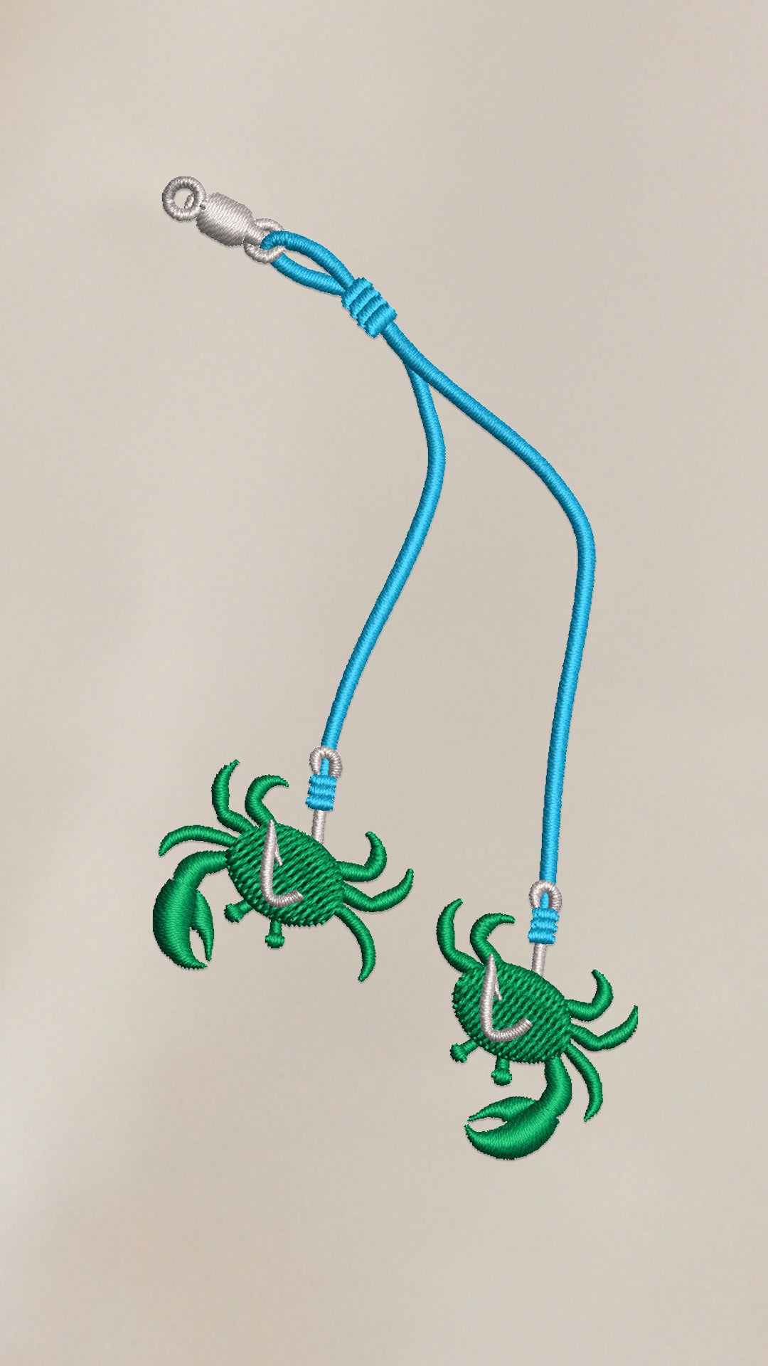 Embroidered "Snafu Rig" Quarter Zip Pullover