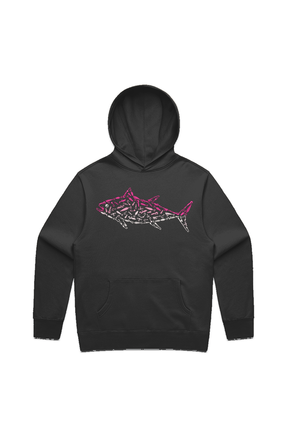 Premium Pink Tuna Relaxed Hoodie