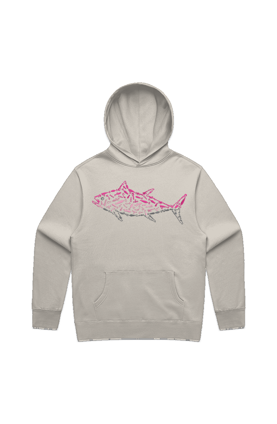 Premium Pink Tuna Relaxed Hoodie