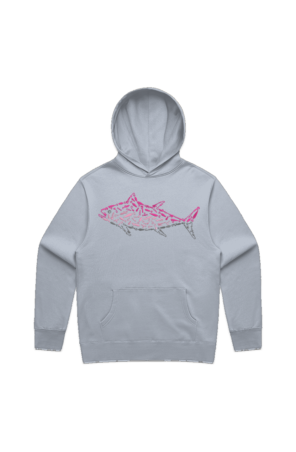 Premium Pink Tuna Relaxed Hoodie