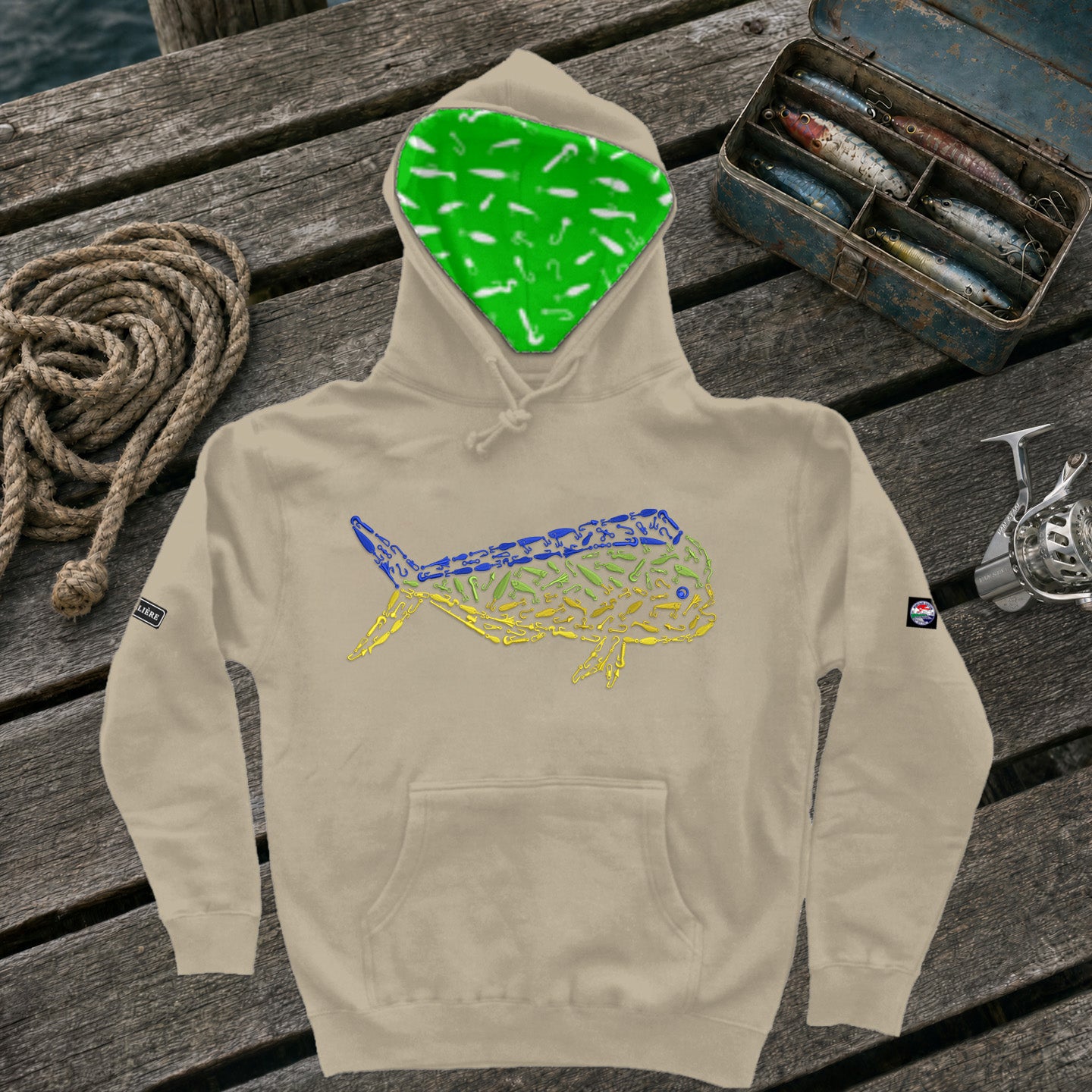 Montauk Edition Embroidered Mahi Mahi Hoodie