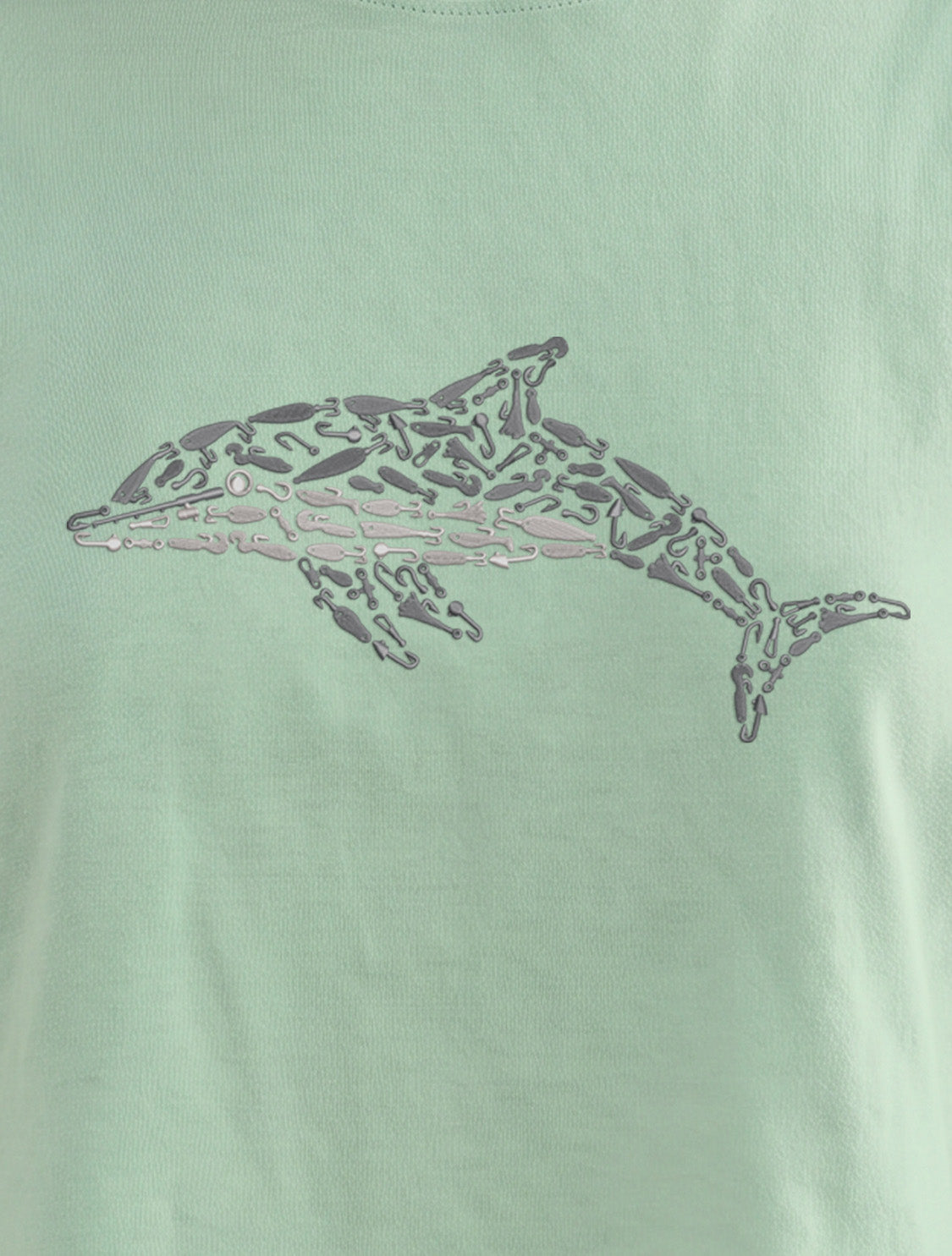 Signature Crop Tee - Dolphin