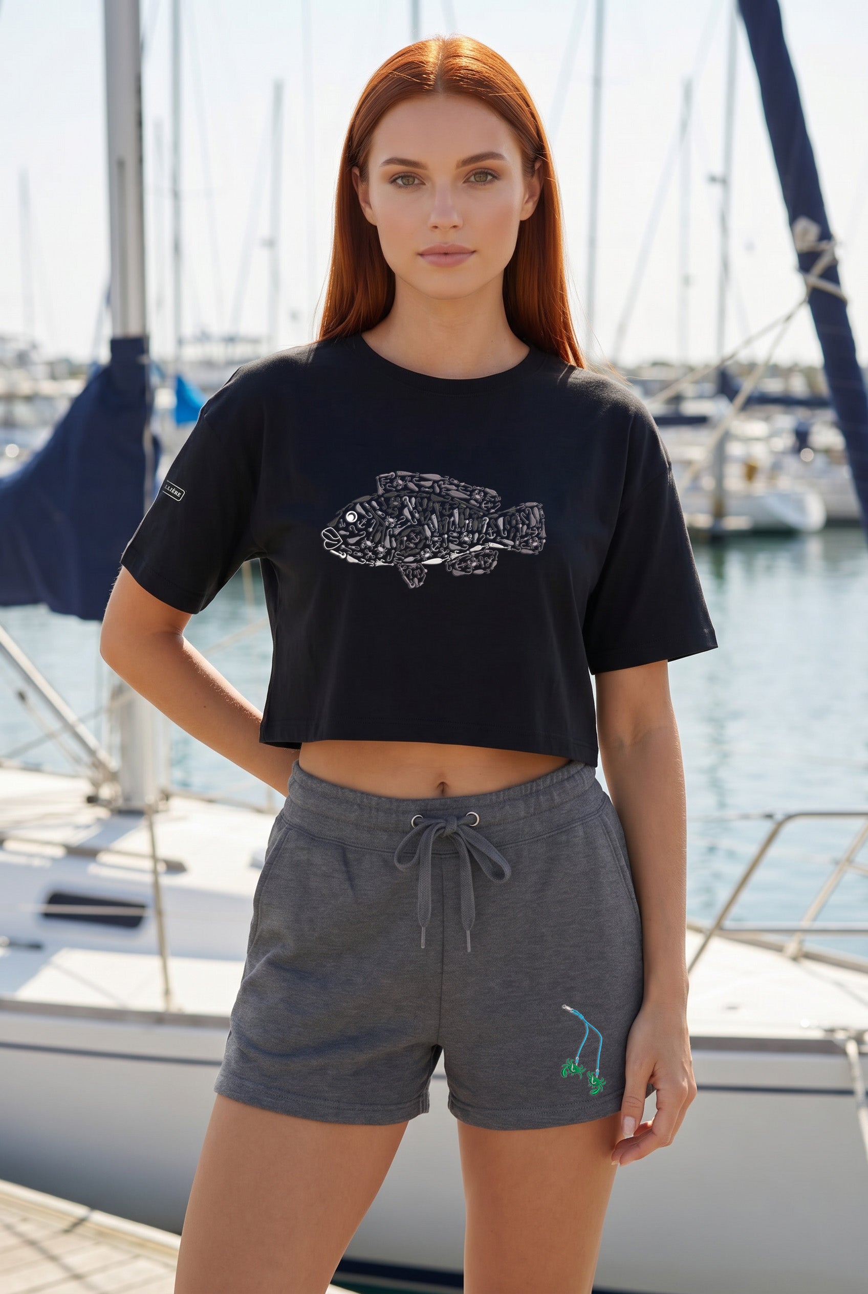 Womens "Snafu Rig" Wave Wash Short
