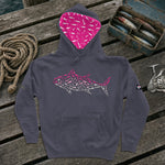 Montauk Edition Embroidered Pink Tuna Hoodie
