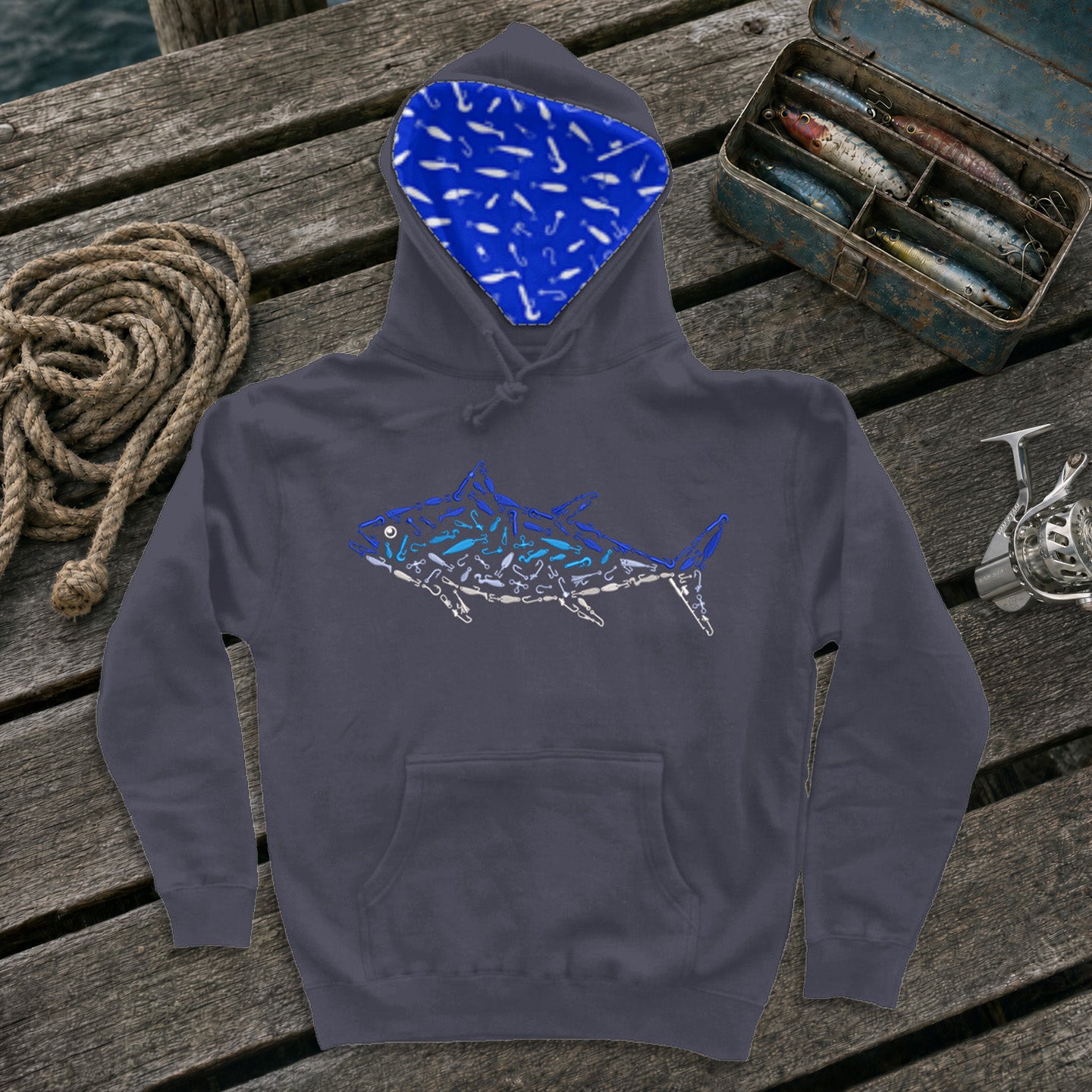 Montauk Edition Embroidered Tuna Hoodie