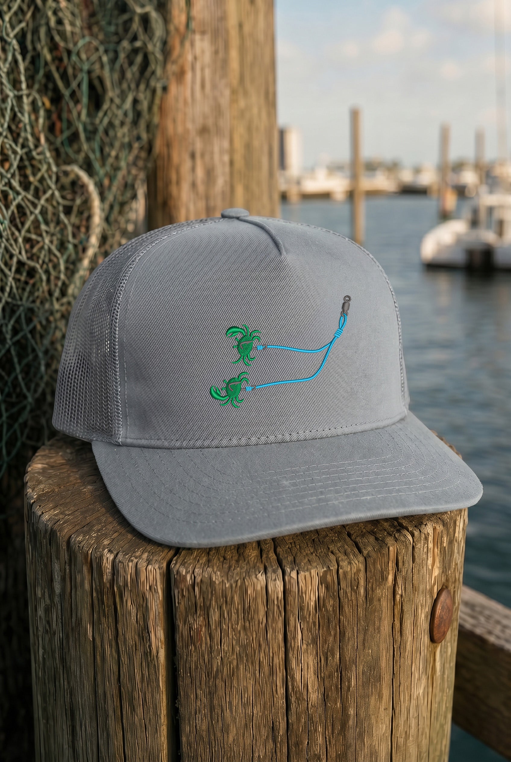Embroidered "Snafu Rig" Signature Trucker Hat