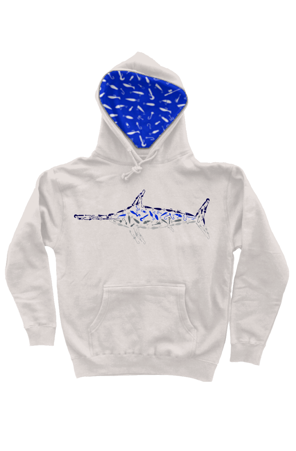 Embroidered Swordfish Hoodie