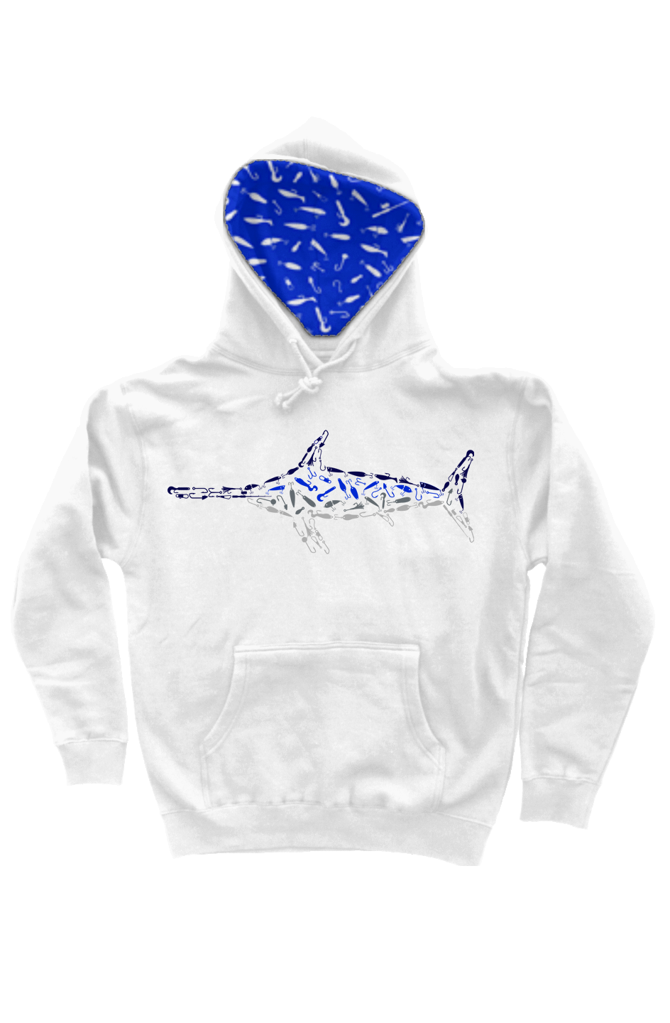 Embroidered Swordfish Hoodie