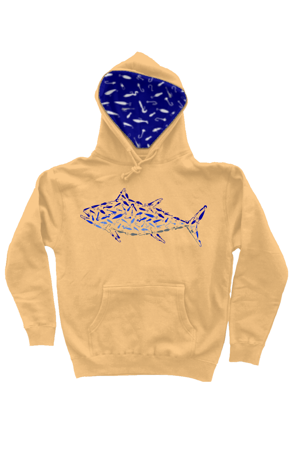 Embroidered Tuna Hoodie