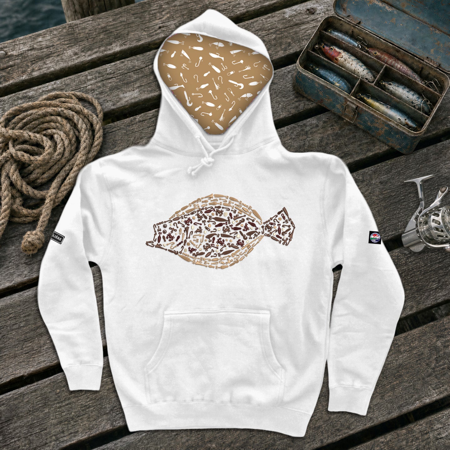 Montauk Edition Embroidered Fluke Hoodie