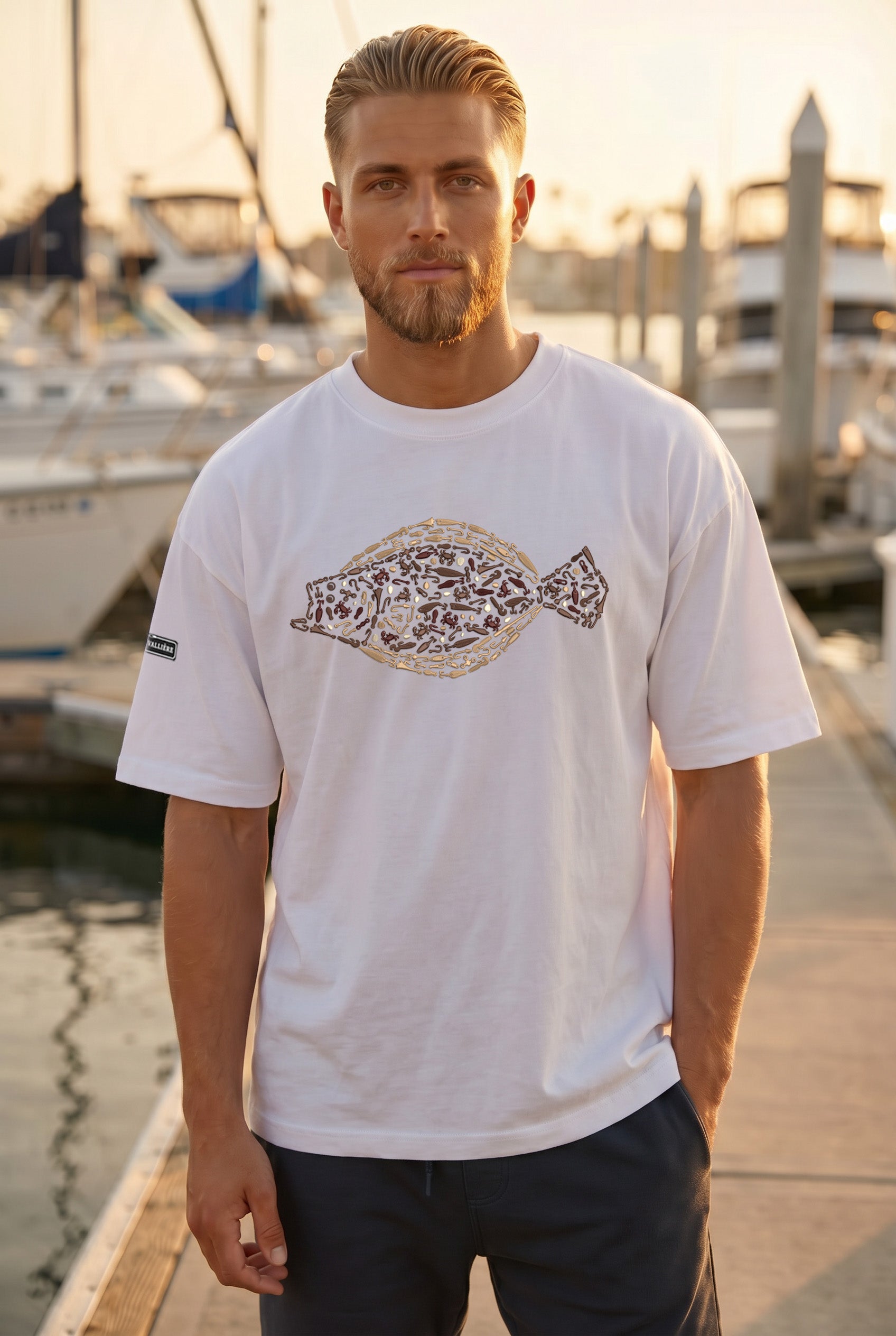 Oversized Heavyweight Tee - Fluke