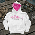Montauk Edition Embroidered Pink Tuna Hoodie