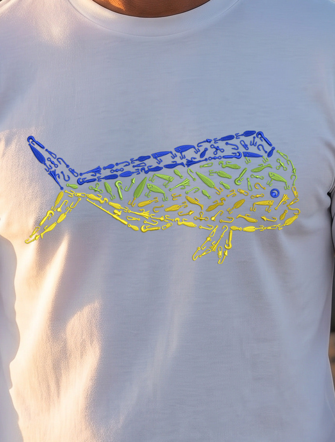 Premium Signature Long Sleeve Tee - Mahi Mahi