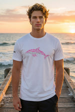 Premium Signature Tee - Pink Dolphin — Graphic Print
