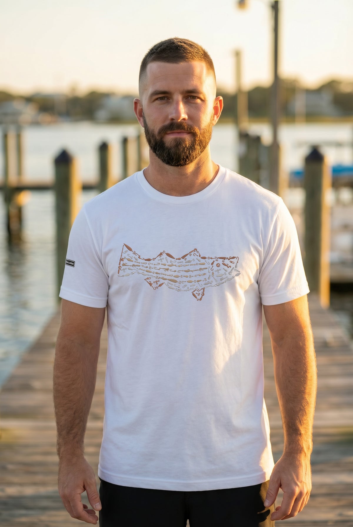Premium Signature Tee - Striped Bass — Graphic Print
