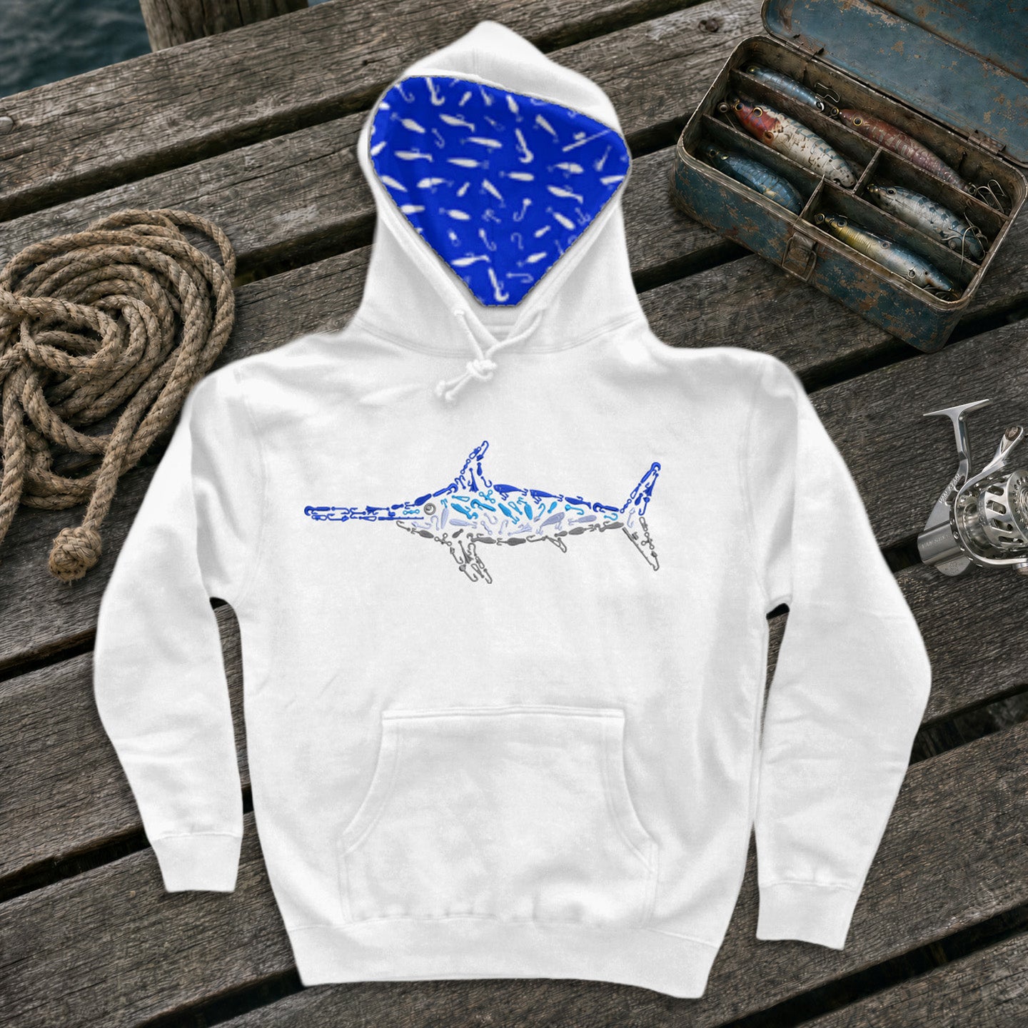 Montauk Edition Embroidered Swordfish Hoodie
