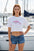 Signature Crop Tee - Pink Dolphin