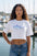 Signature Crop Tee - Tuna