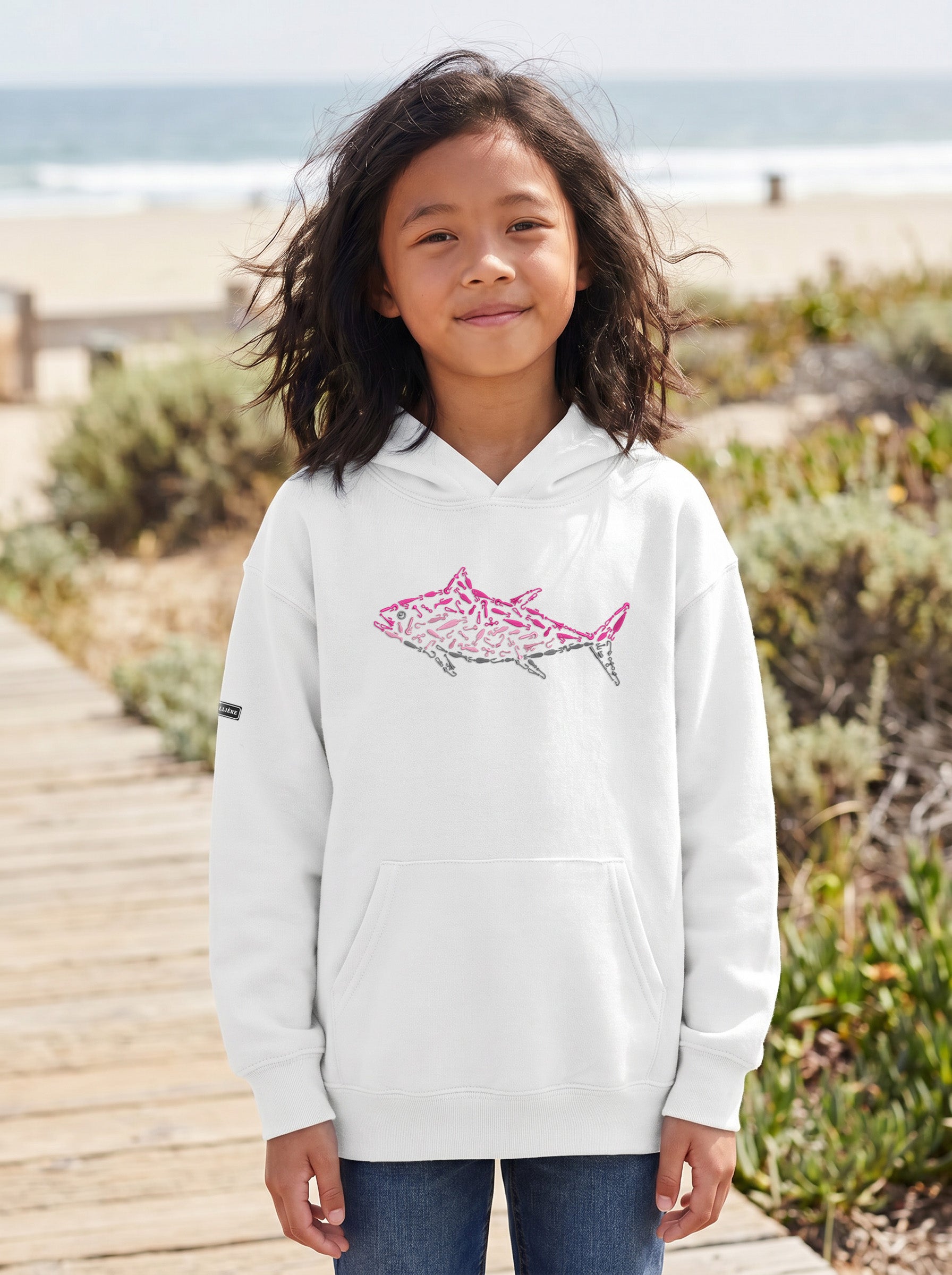 Pink Tuna Youth Hoodie