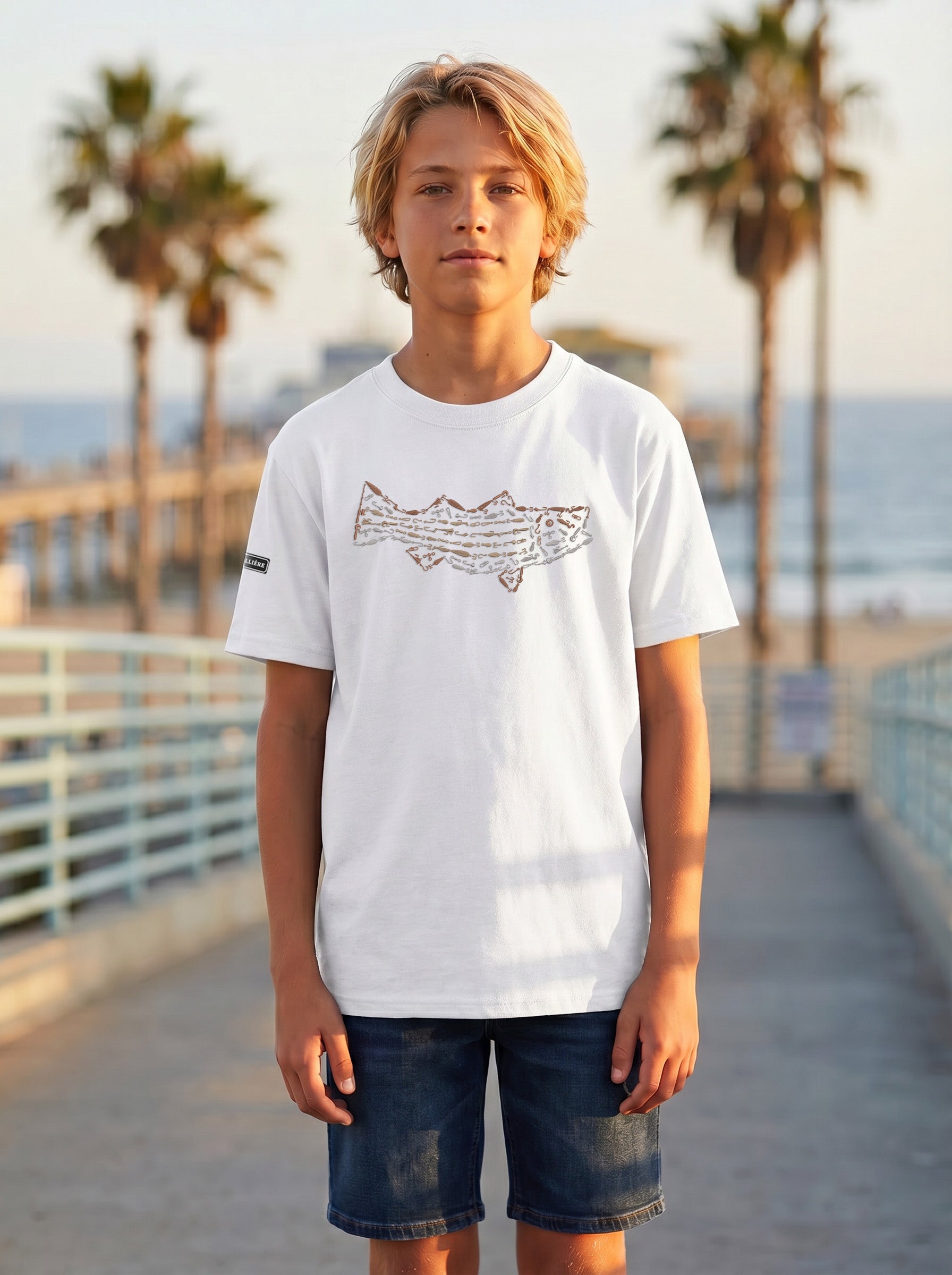Striped Bass Youth Cotton Tee