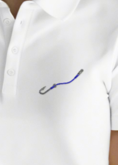 Women's Embroidered Hook & Line Wicking Polo Shirt w/ UV Protection