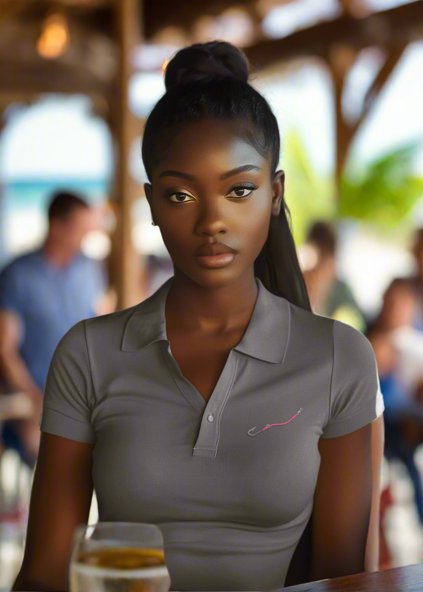 Women's Embroidered Hook & Line Wicking Polo Shirt w/ UV Protection