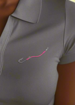Women's Embroidered Hook & Line Wicking Polo Shirt w/ UV Protection
