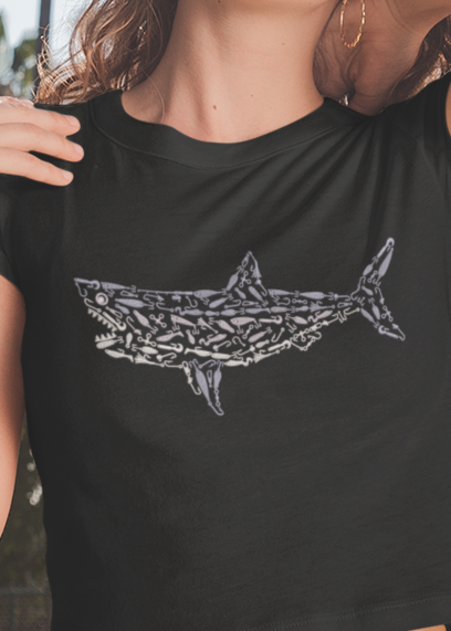 Great White Women's Crop Tee