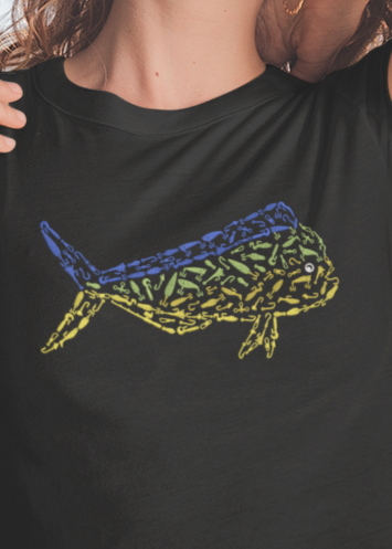 Women's Mahi Mahi Crop Tee