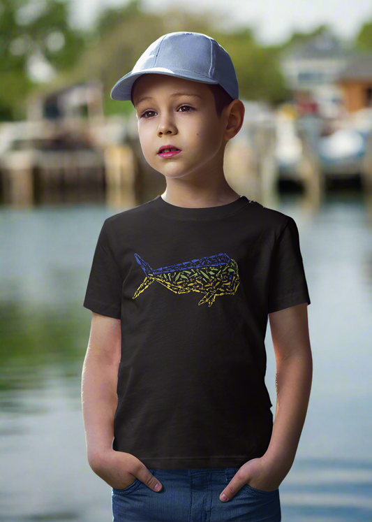 Mahi Mahi Youth 100% Cotton T-Shirt