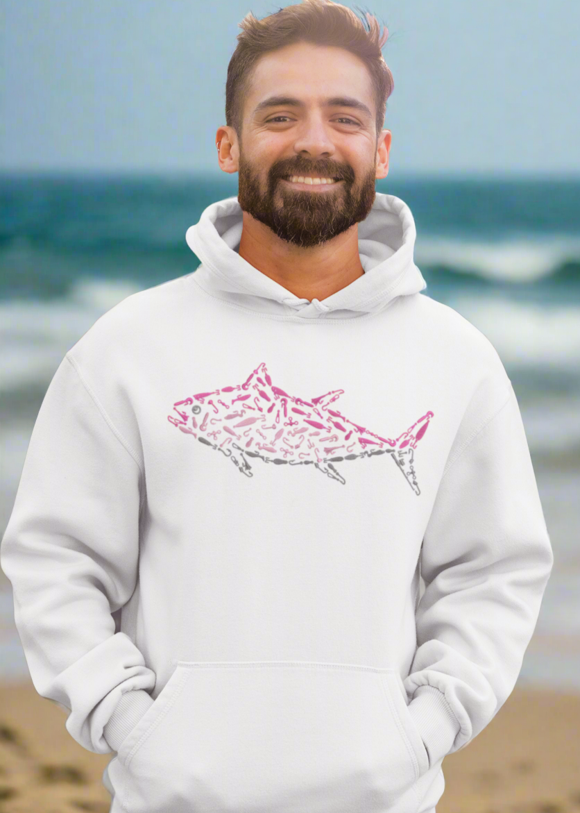 The Deckhand Pink Tuna Hoodie — Graphic Print