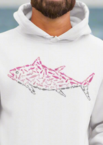 The Deckhand Pink Tuna Hoodie — Graphic Print
