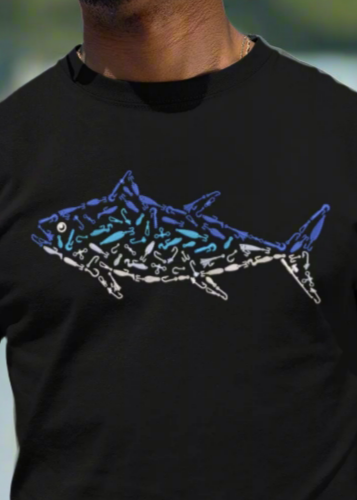 ESSENTIALS TUNA GRAPHIC PRINT T-SHIRT